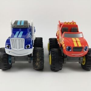 2014 Mattel Blaze & Crusher The Monster Machines Viacom Diecast Monster Truck